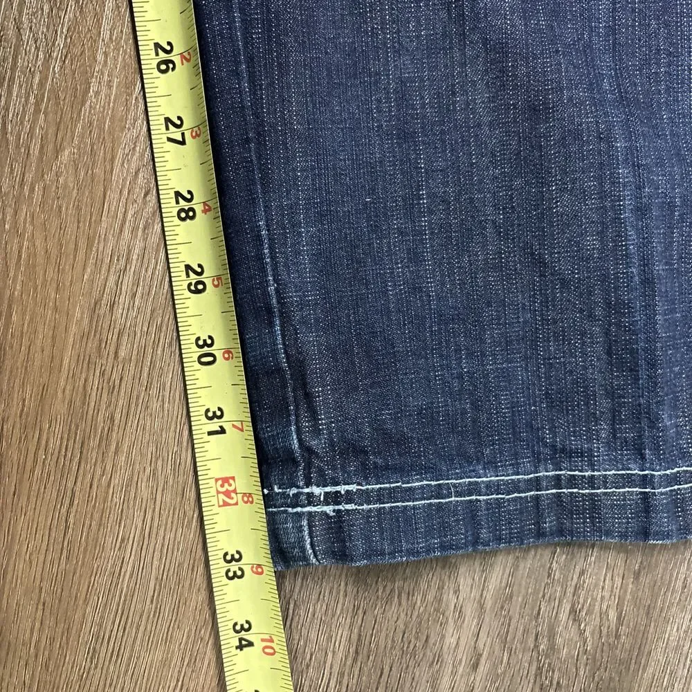 Rich Kids RK Jeans Mens 36x34‎ Blue Denim Pants 90s Hip Hop Baggy Y2K Vintage